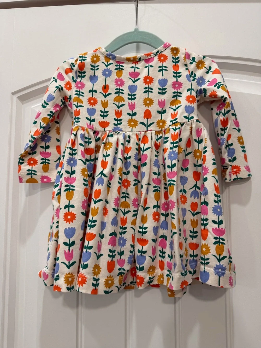 Hanna Andersson Baby Long Sleeve Skater Dress & Leggings Set Size 12-18m